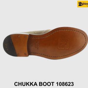[Outlet size 40] Giày da nam cổ lửng Chukka Boot 108623 004