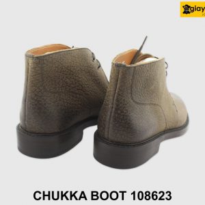 [Outlet size 40] Giày da nam cổ lửng Chukka Boot 108623 003