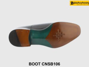 [Outlet size 41] Giày da cổ cao nam màu bò Chelsea Boot CNSB106 004