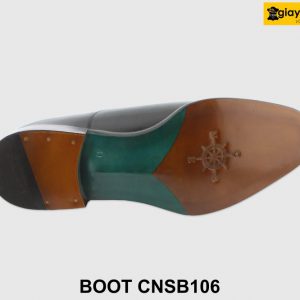 [Outlet size 41] Giày da cổ cao nam màu bò Chelsea Boot CNSB106 004