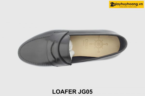 [Outlet size 40] Giày lười nam đế da bò cao cấp Loafer JG05 006