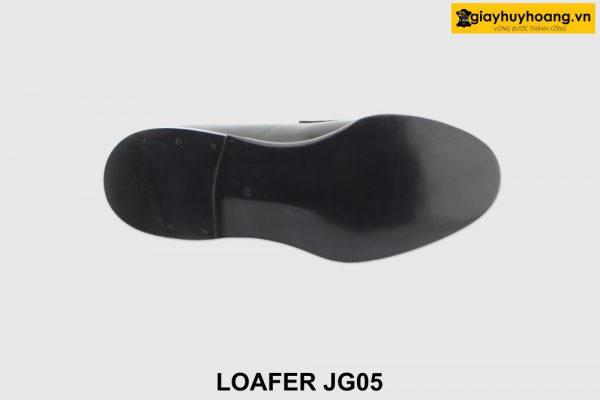 [Outlet size 40] Giày lười nam đế da bò cao cấp Loafer JG05 005