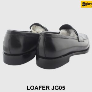 [Outlet size 40] Giày lười nam đế da bò cao cấp Loafer JG05 004