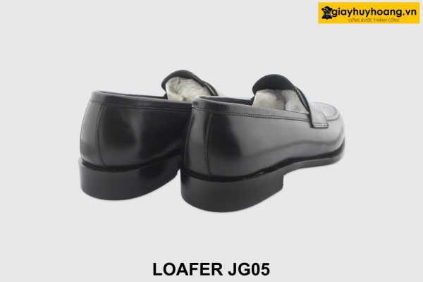 [Outlet size 40] Giày lười nam đế da bò cao cấp Loafer JG05 004