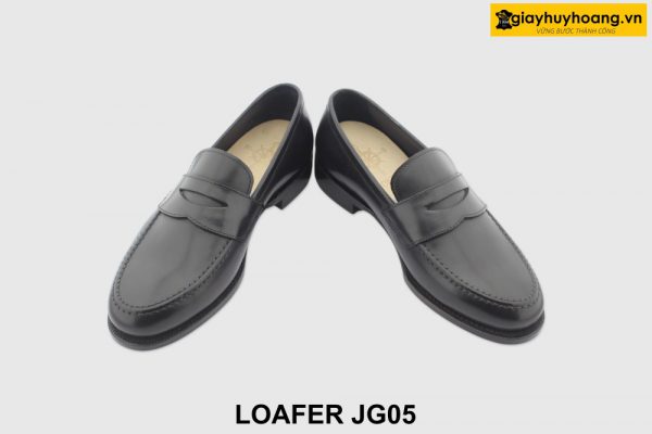 [Outlet size 40] Giày lười nam đế da bò cao cấp Loafer JG05 003