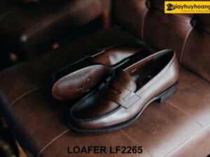 Giày lười nam mũi ngắn và tròn Loafer LF2265 005