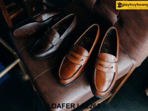 Giày lười nam mũi ngắn và tròn Loafer LF2265 004