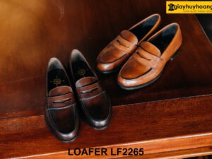 Giày lười nam mũi ngắn và tròn Loafer LF2265 003