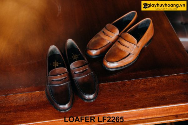 Giày lười nam mũi ngắn và tròn Loafer LF2265 003