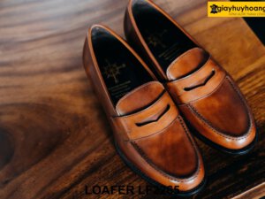 Giày lười nam mũi ngắn và tròn Loafer LF2265 001