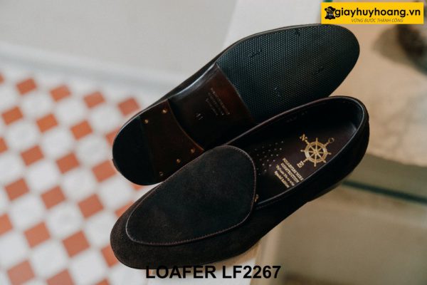 Giày lười da lộn nam tôn dáng chân Loafer LF2267 003