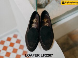 Giày lười da lộn nam tôn dáng chân Loafer LF2267 001