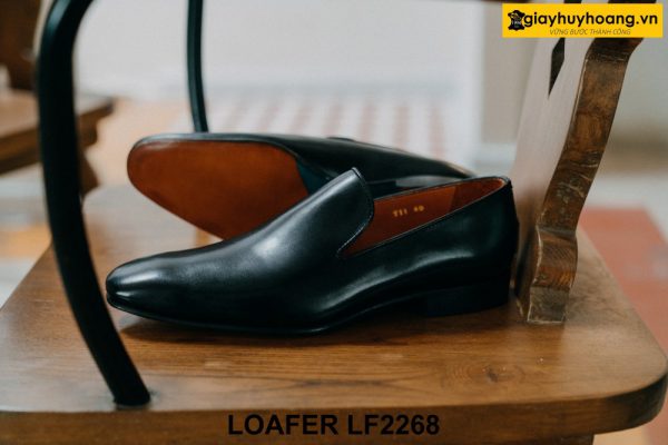 Giày lười nam da trơn không buộc dây Loafer LF2268 003