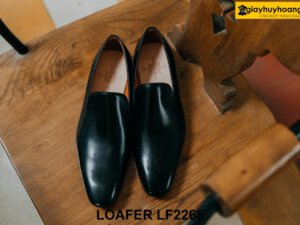 Giày lười nam da trơn không buộc dây Loafer LF2268 001