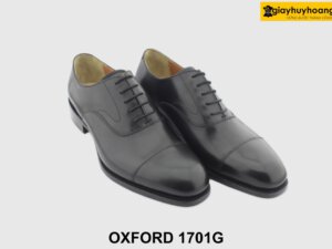 [Outlet size 41] Giày da nam cổ điển đế da bò Oxford 1701G 004