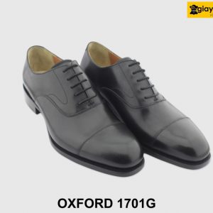 [Outlet size 41] Giày da nam cổ điển đế da bò Oxford 1701G 004