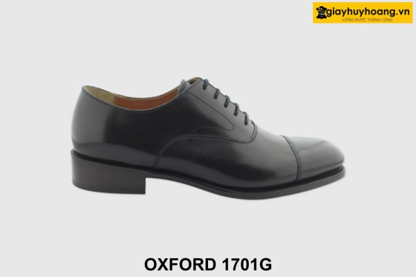 [Outlet size 41] Giày da nam cổ điển đế da bò Oxford 1701G 001