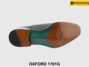 [Outlet size 41] Giày da nam cổ điển đế da bò Oxford 1701G 003