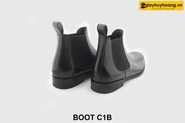 [Outlet size 41] Giày da nam cổ cao thời trang Boot C1B 004