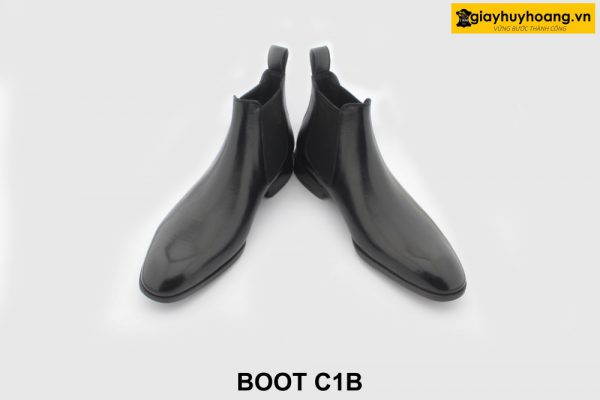 [Outlet size 41] Giày da nam cổ cao thời trang Boot C1B 003