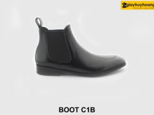 [Outlet size 41] Giày da nam cổ cao thời trang Boot C1B 001