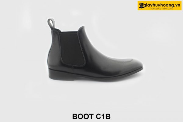 [Outlet size 41] Giày da nam cổ cao thời trang Boot C1B 001