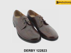 [Outlet size 38] Giày da nam size chân dài 24cm Derby 122823 006
