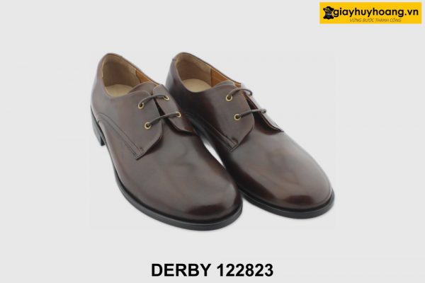 [Outlet size 38] Giày da nam size chân dài 24cm Derby 122823 006