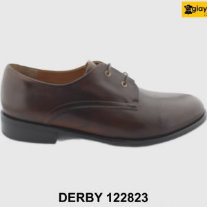 [Outlet size 38] Giày da nam size chân dài 24cm Derby 122823 001
