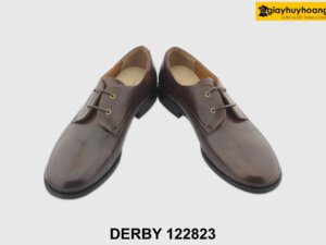 [Outlet size 38] Giày da nam size chân dài 24cm Derby 122823 004
