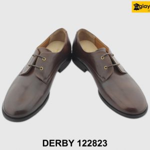 [Outlet size 38] Giày da nam size chân dài 24cm Derby 122823 004