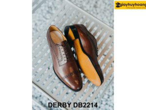 Giày tây nam nhận đóng theo size chân Derby DB2214 005