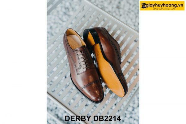 Giày tây nam nhận đóng theo size chân Derby DB2214 005