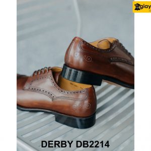Giày tây nam nhận đóng theo size chân Derby DB2214 004