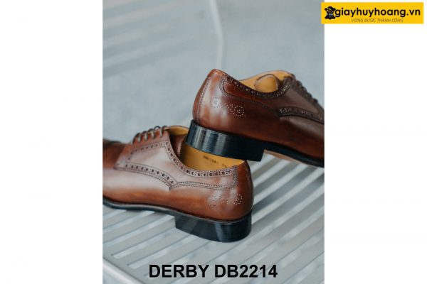 Giày tây nam nhận đóng theo size chân Derby DB2214 004