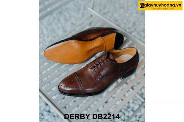 Giày tây nam nhận đóng theo size chân Derby DB2214 002