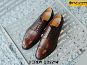 Giày tây nam nhận đóng theo size chân Derby DB2214 001
