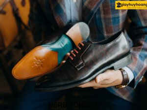 Giày da nam nhuộm màu thủ công Derby DB2216 004