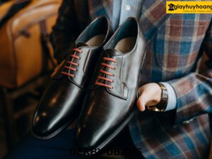 Giày da nam nhuộm màu thủ công Derby DB2216 003