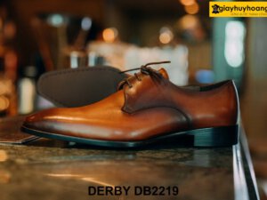 Giày tây nam mũi vuông nhọn dài Derby DB2219 002
