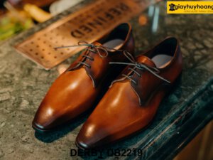 Giày tây nam mũi vuông nhọn dài Derby DB2219 001