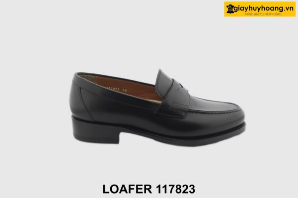 [Outlet size 38] Giày da lười nam size nhỏ đế da Loafer 117823 001