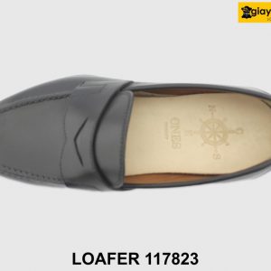 [Outlet size 38] Giày da lười nam size nhỏ đế da Loafer 117823 006