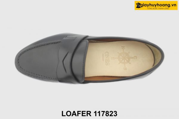 [Outlet size 38] Giày da lười nam size nhỏ đế da Loafer 117823 006