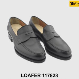 [Outlet size 38] Giày da lười nam size nhỏ đế da Loafer 117823 005