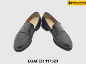[Outlet size 38] Giày da lười nam size nhỏ đế da Loafer 117823 004