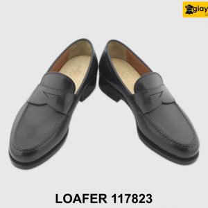 [Outlet size 38] Giày da lười nam size nhỏ đế da Loafer 117823 004