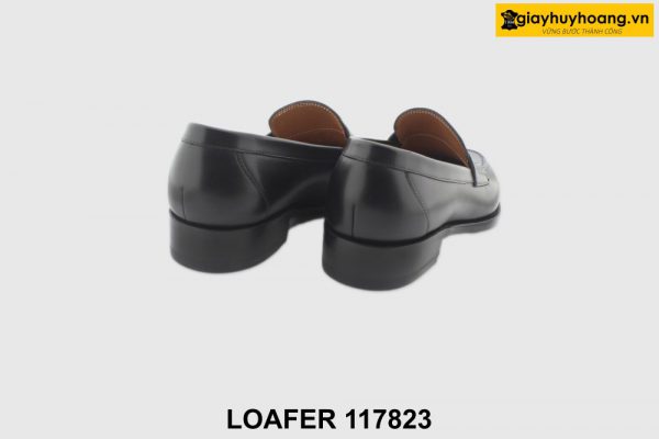 [Outlet size 38] Giày da lười nam size nhỏ đế da Loafer 117823 003