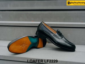 Giày lười nam công sở đế da bò Penny Loafer LF2229 004