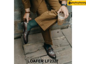 Giày lười nam phong cách hiện đại Loafer LF2327 003